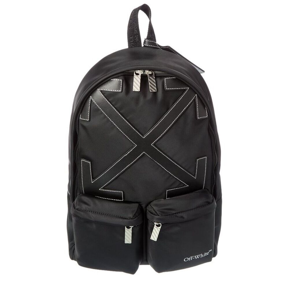 Off-White™ Dome Double Pocket Backpack, Black